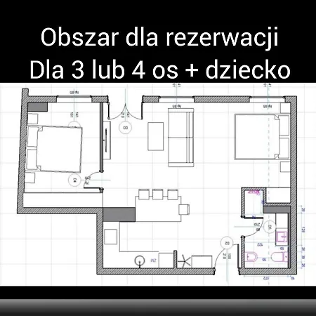 Bea - Dwie Sypialnie Elblag